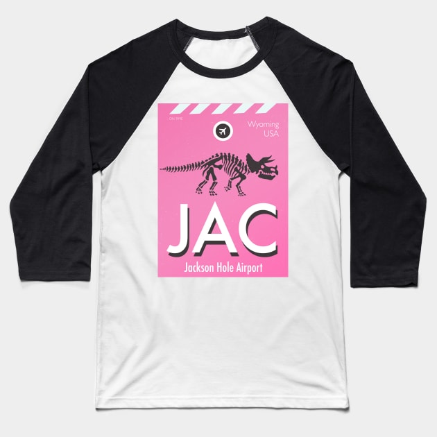 JAC pink Baseball T-Shirt by Woohoo